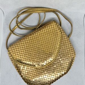 Vintage Gold Sequin Women's Bag